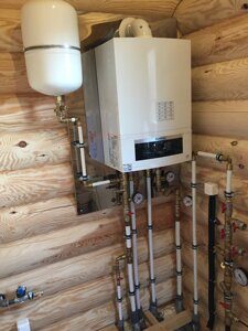 установка настенных газовых котлов